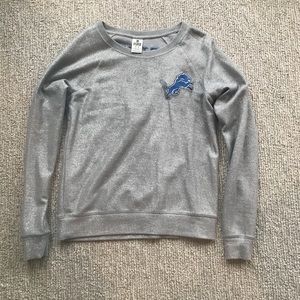 Victoria Secret Pink Detroit Lions Crew Neck